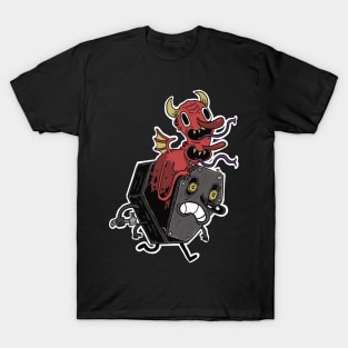 Coffin' up Demons (color) T-Shirt